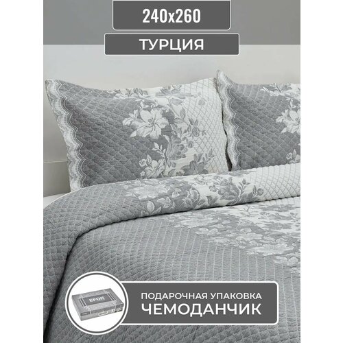 фото Покрывало на кровать 240х260 евро турция с наволочками efor