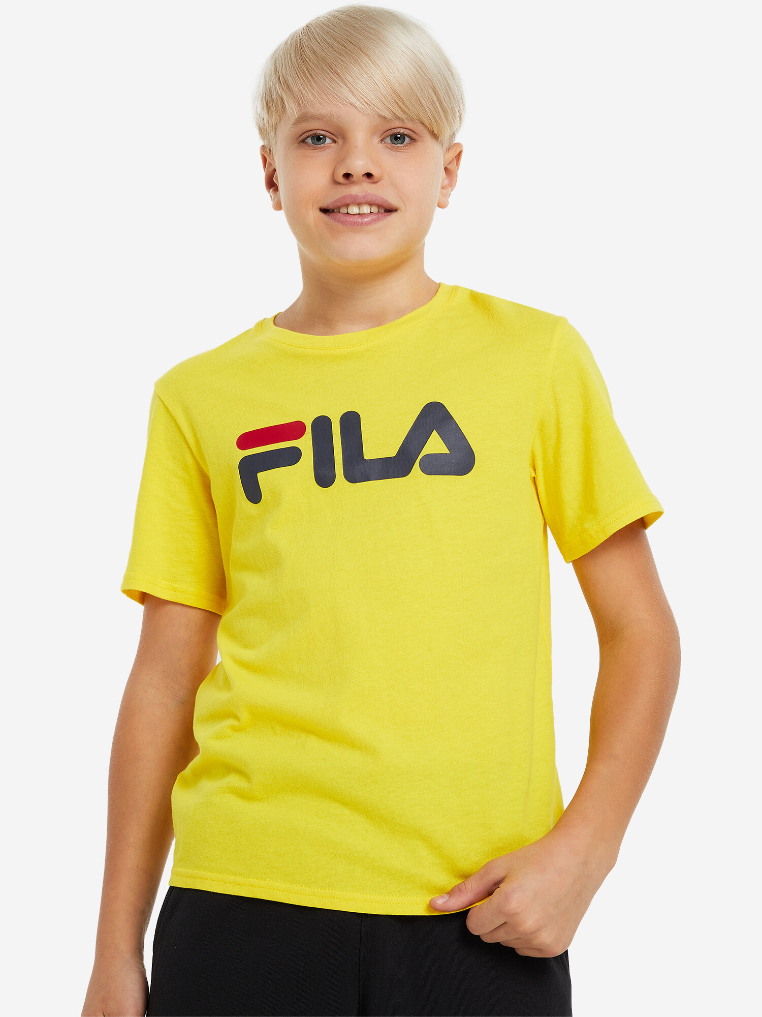 Футболка Fila, размер 146-152, желтый