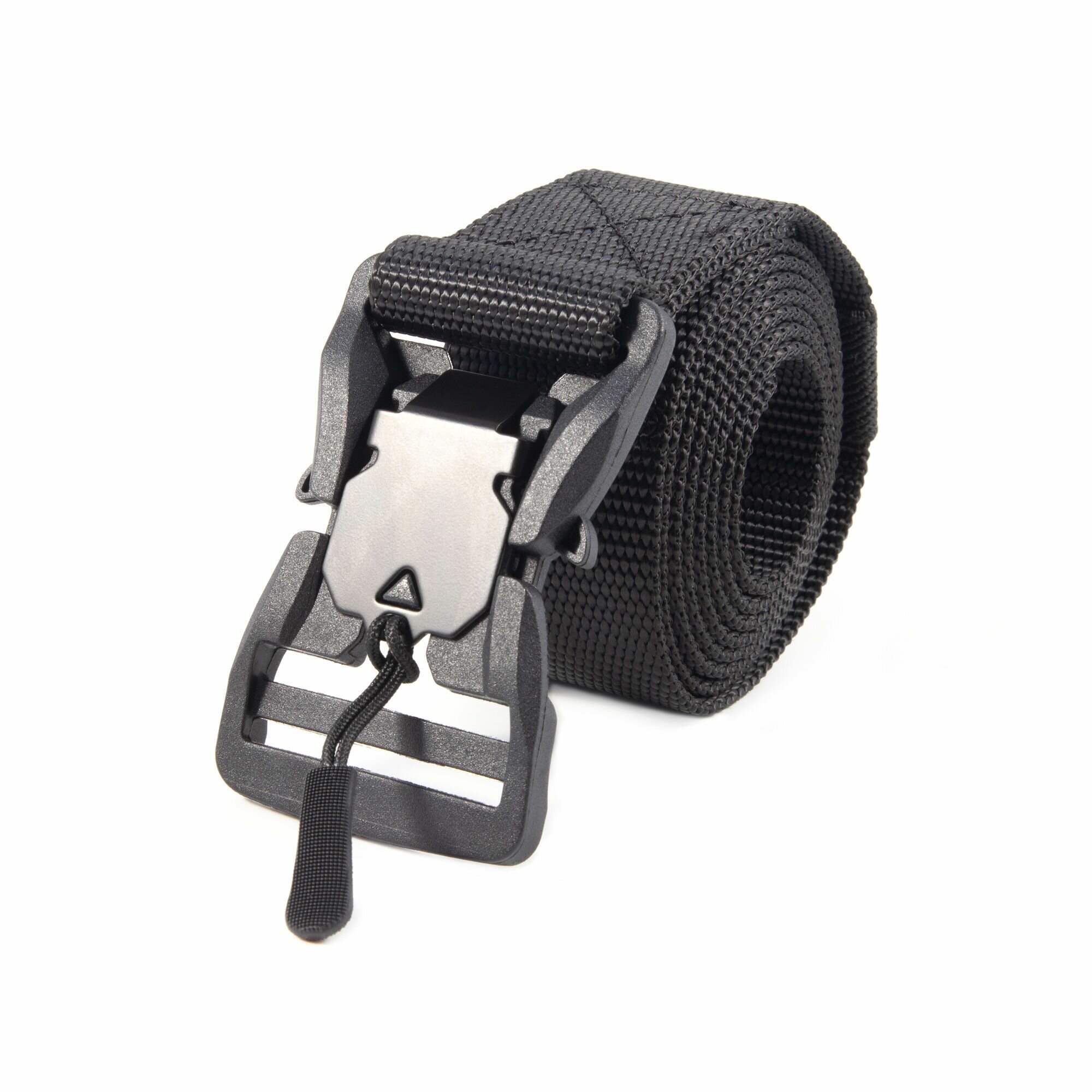 фото Ремень брючный Следопыт "магнитный", 1.40 х 0.38м, текстиль, цв. чёрный