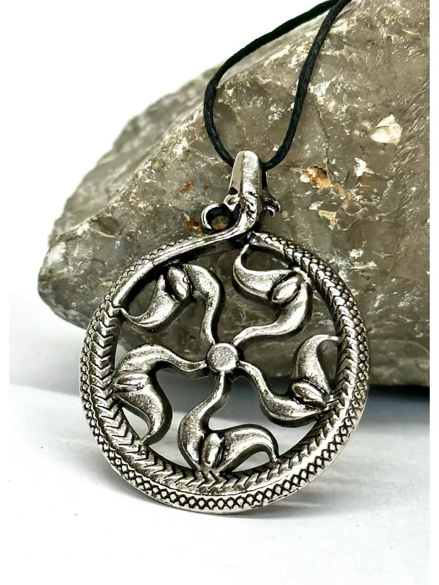 Подвеска Вербица, серебристый — фото 1