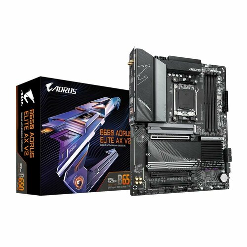 Материнская плата Gigabyte B650 AORUS ELITE AX V2 2853400₽