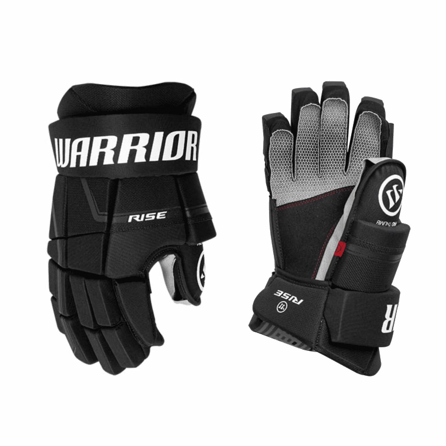 Перчатки хоккейные Warrior Rise Glove BK 14"