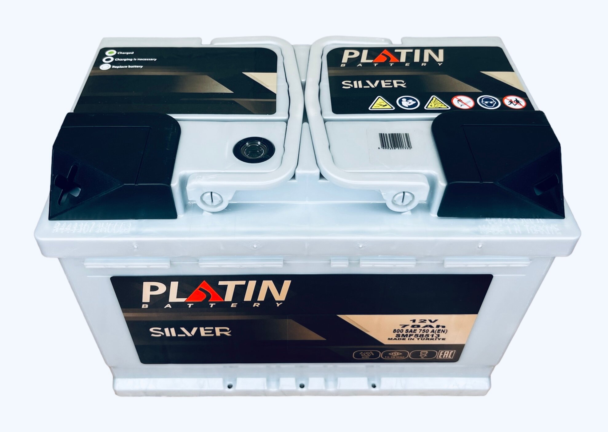 Аккумулятор автомобильный Platin Silver 78 Ач 750 A п. п. SMF L3 278х175х190