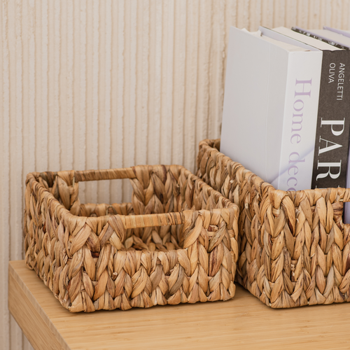 Плетеная корзина для хранения 