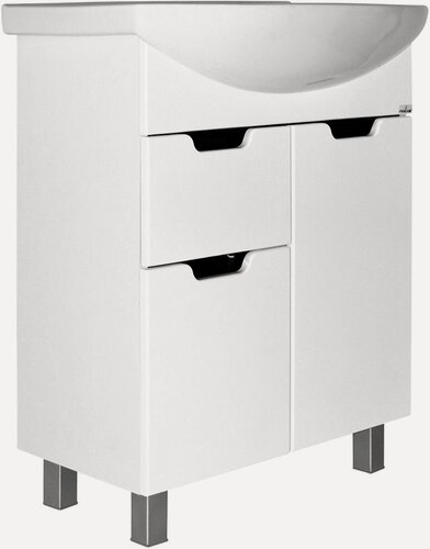 Изображение товара Тумба с раковиной Mixline Прометей 65 белая