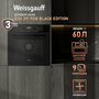 Электрический духовой шкаф Weissgauff EOV 291 PDB Black Edition с конвекцией и грилем , 60 см, 3 года гарантии