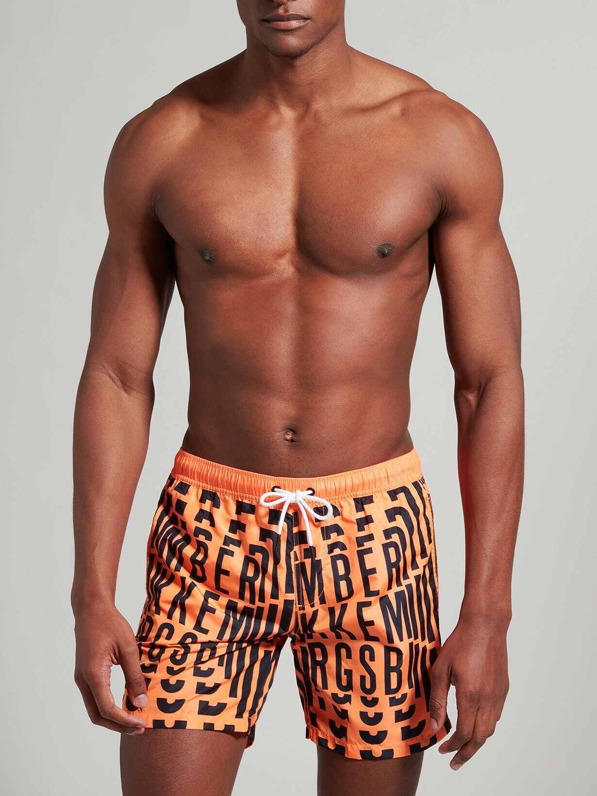 Плавки BIKKEMBERGS All-Over Logo Medium Boardshort