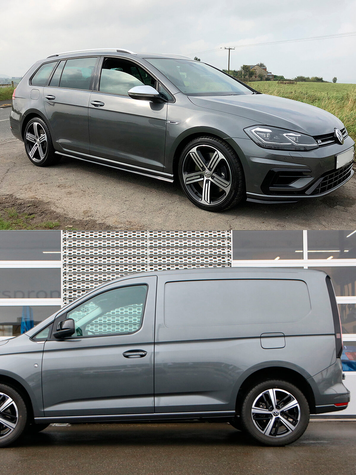 Краска для авто X3, LR7H INDIUM GREY, Volkswagen серый, автоэмаль + лак — фото 1