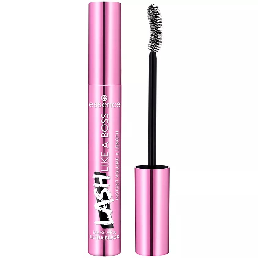 Тушь для ресниц `ESSENCE` LASH LIKE A BOSS удлинение и объем (ультрачерная)