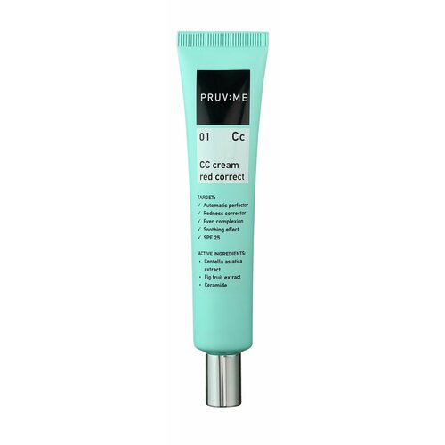 Pruv Me 01 CC Red Correct CC крем SPF 25 3528₽