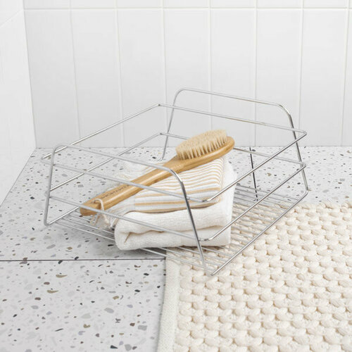 Корзина для хранения металлическая 30x31x15 см Модулус ЧМЗ цвет Хром 1435₽