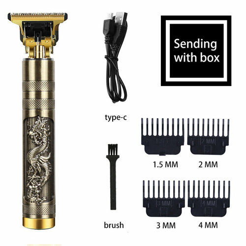 Электрическая машинка для стрижки волос с изображением дракона и функцией прямой зарядки 70000₽