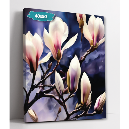 Интерьерная картина 40х50 Цветы 899₽