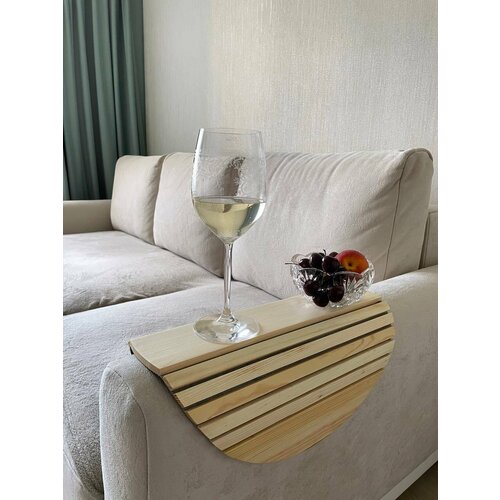 Накладка на диван Гибкий столик 42.5 сосна Альянс круглый