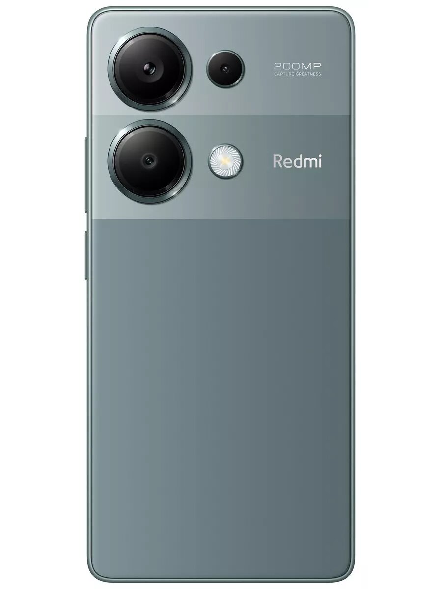 Смартфон Xiaomi Redmi Note 13 Pro RU 12+512 N6/Forest Green 6.67 FHD+/AMOLED/120 Hz/MTK G99 Ultra/And13/200+8+2/16MP/NFC/5000mAh — фото 1