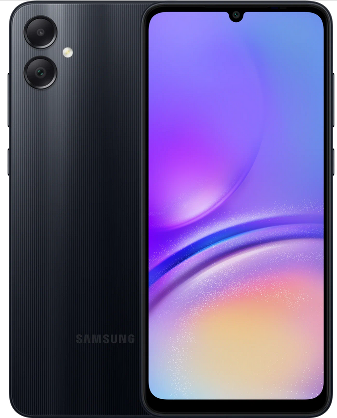 Смартфон Samsung SM-A055F Galaxy A05 4/128Gb, Dual nano SIM, Black