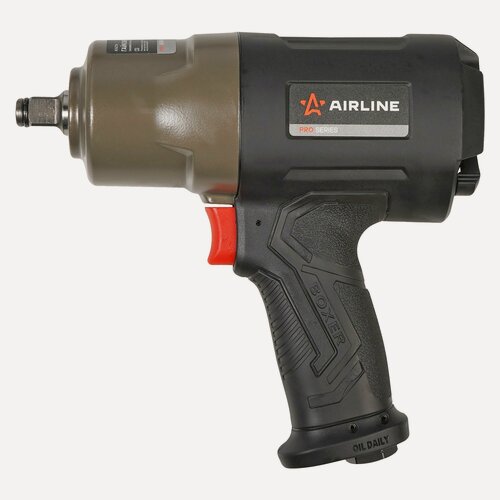 Изображение товара Гайковерт пневматический ударный Airline ATAZ114, композитный, 1/2"DR, 1890Нм, PRO