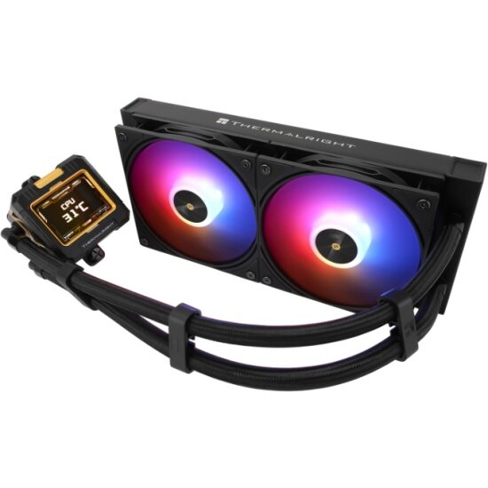СВО для процессора Thermalright Frozen Warframe 240 BLACK ARGB (F-WFRAME-240-BL-ARGB) — фото 1