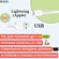 Кабель HOCO X20 Flash USB на Lightning (iPhone, iPad, AirPods), 2...