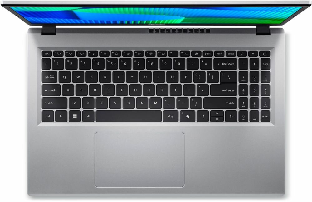 Ноутбук Acer Extensa 15 EX215-34-P16A 15.6" (1920x1080) IPS/Intel N200/ Без OC, silver (NX. EHTCD.009) — фото 1