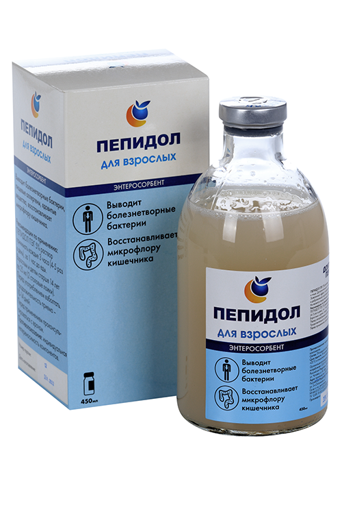 Пепидол ПЭГ р-р д/взрослых 5% фл. 450мл