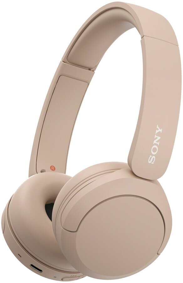 Наушники Sony WH-CH520, беспроводные, закрытые, накладная конструкция