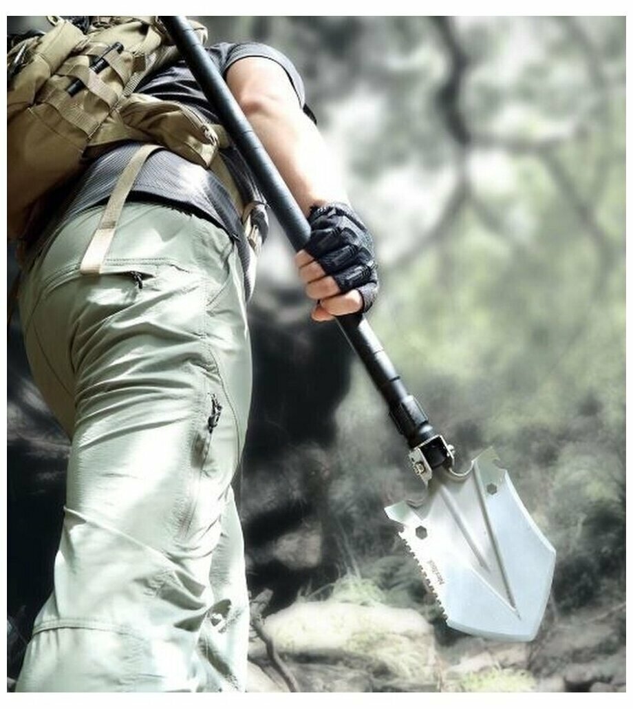 Лопата складная многофункциональная длиной 100 см Nextool Multifunction Shovel Big (NE0114)