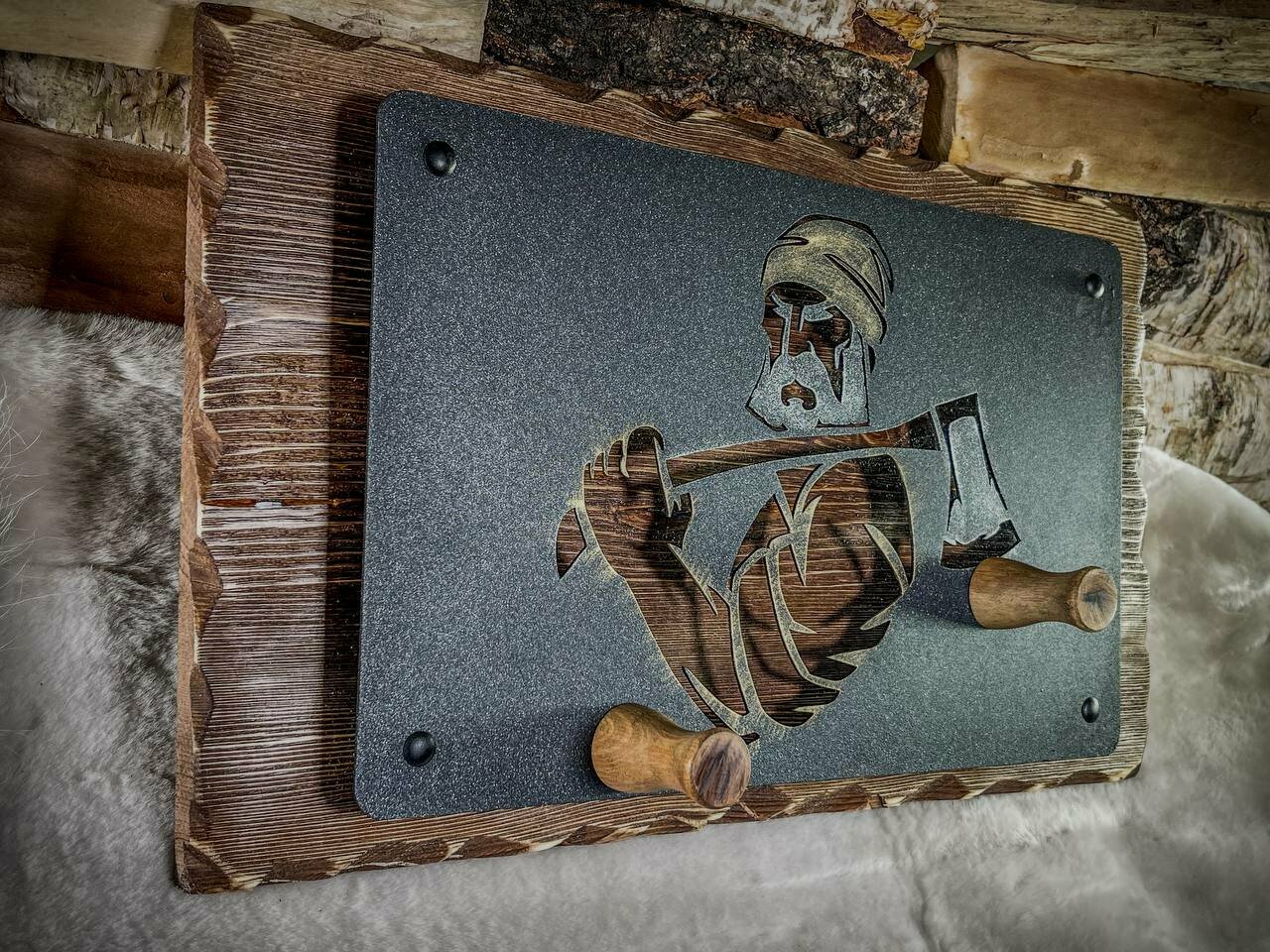 Подвес для топора - Суровый Дровосек — фото 1