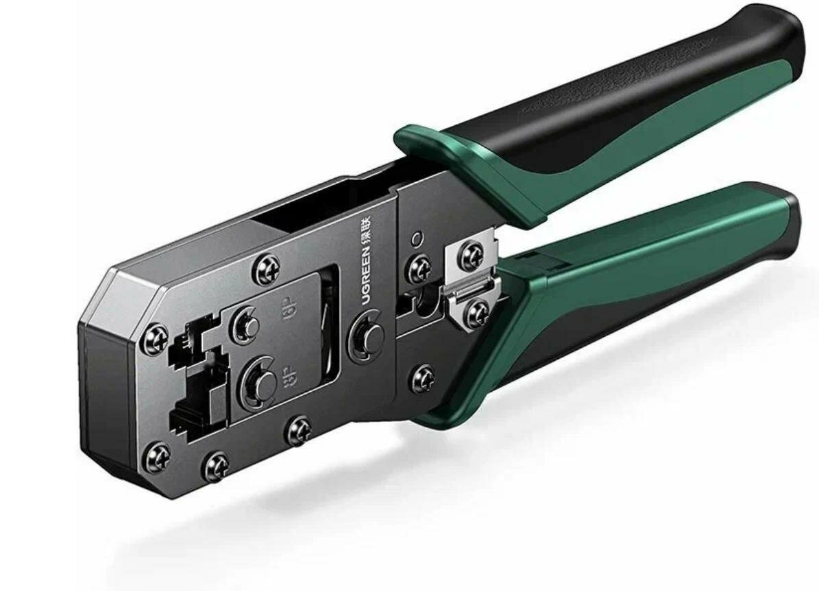 Обжимные клещи UGREEN NW136 (70683) Crimping Tool Черный / зеленый