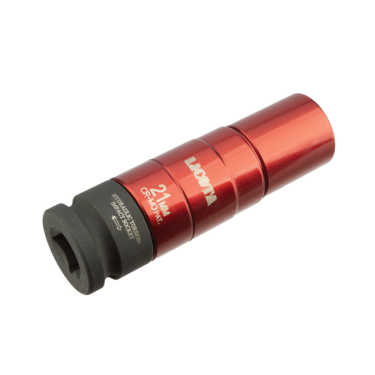 Licota PAW-TL421H Головка, 1/2", 21 мм, торцевая, 6-гранная, ударная, глубокая, для литых дисков, торсионная — фото 1