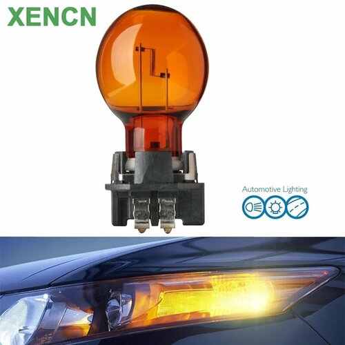 Фонарь поворотника XENCN, желтая лампочка 12181NA PWY24W, 12 В, 24 Вт, автомобильные передние и задние индикаторы для VW Passat 2016- 2022