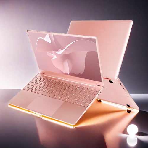 Сверхтонкий Ноутбук Intel Celeron N95 16ТБ 512ТБ SSD DDR4 Pink русской раскладкой 2190000₽