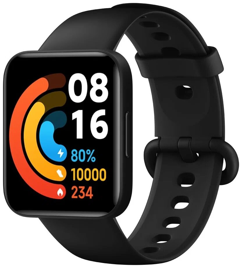 Умные часы Xiaomi POCO Watch 38 мм GPS, черный