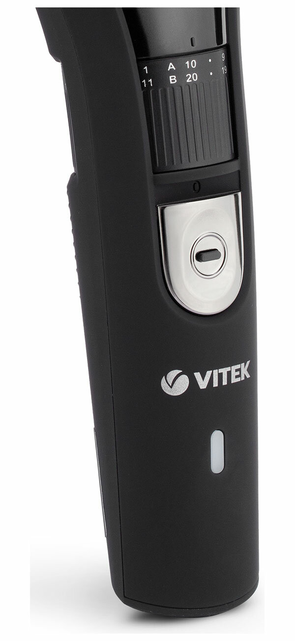 Обзор: Машинка для стрижки волос Vitek VT-2584, черный, 2.4 Вт