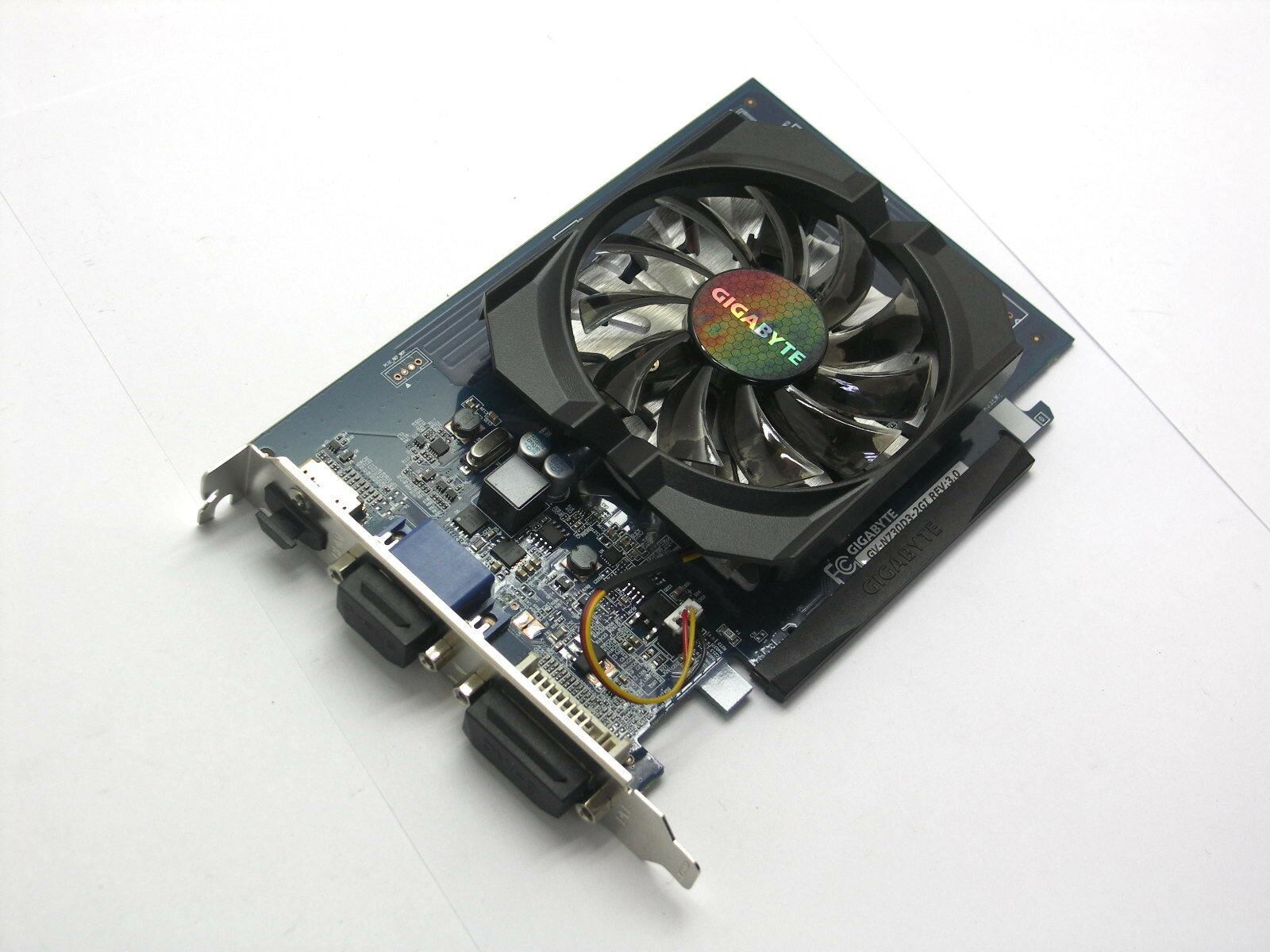 Видеокарта 2Gb Gigabyte GV-N730D3-2GL, GT730 DVI/HDMI/GDDR3, 64bit, RTL