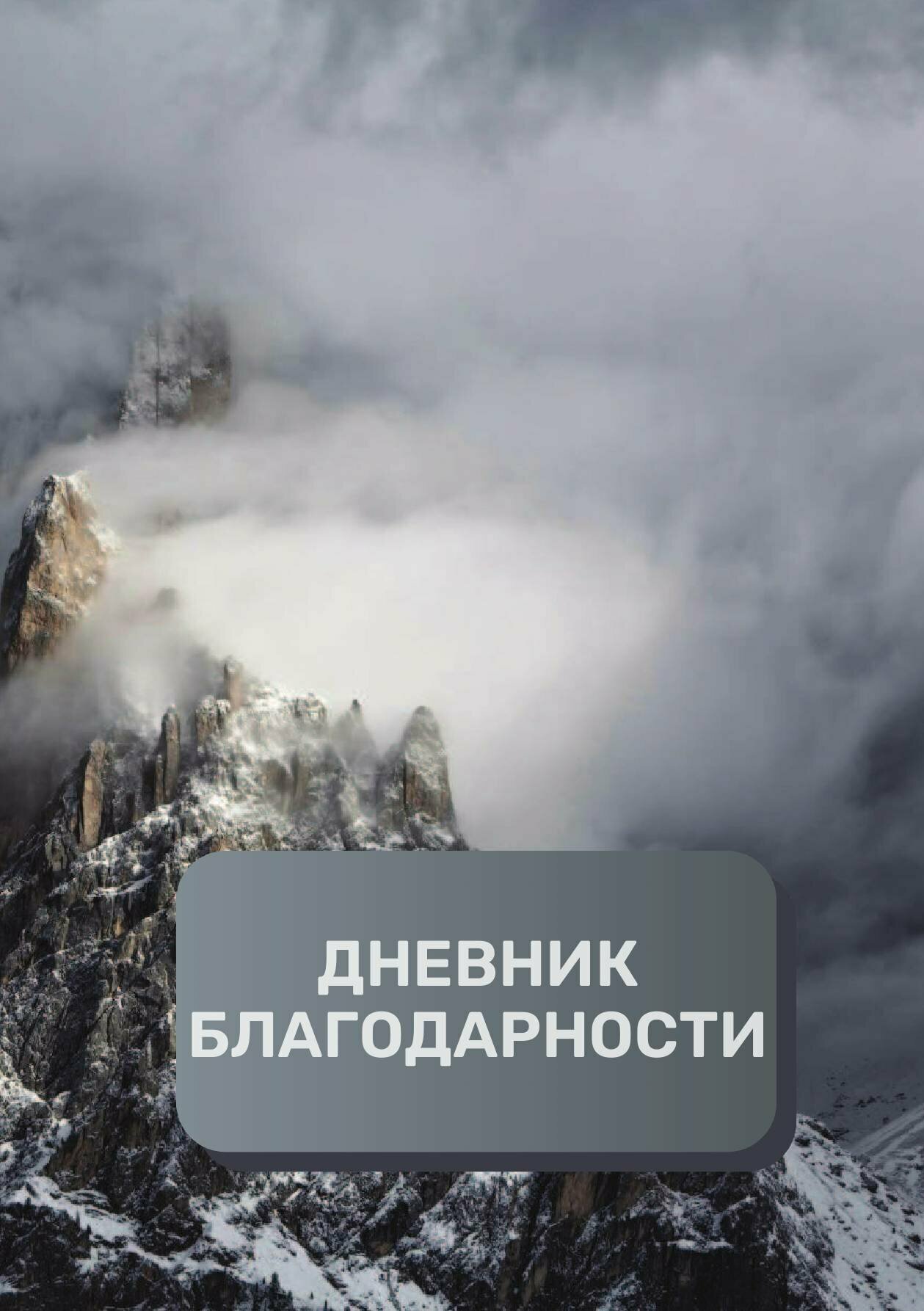 Дневник благодарности, премиум (подарочное) издание, 40 страниц