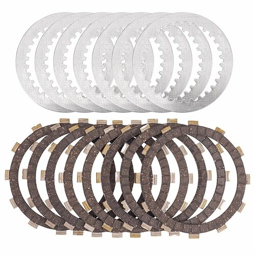 Фрикционные пластины сцепления AHL для мотоцикла и набор стальных пластин для YAMAHA XV750 XV1000 Virago XV700 XV920 XV 750 1000 22U-16321-00-00, Bakelite Kit