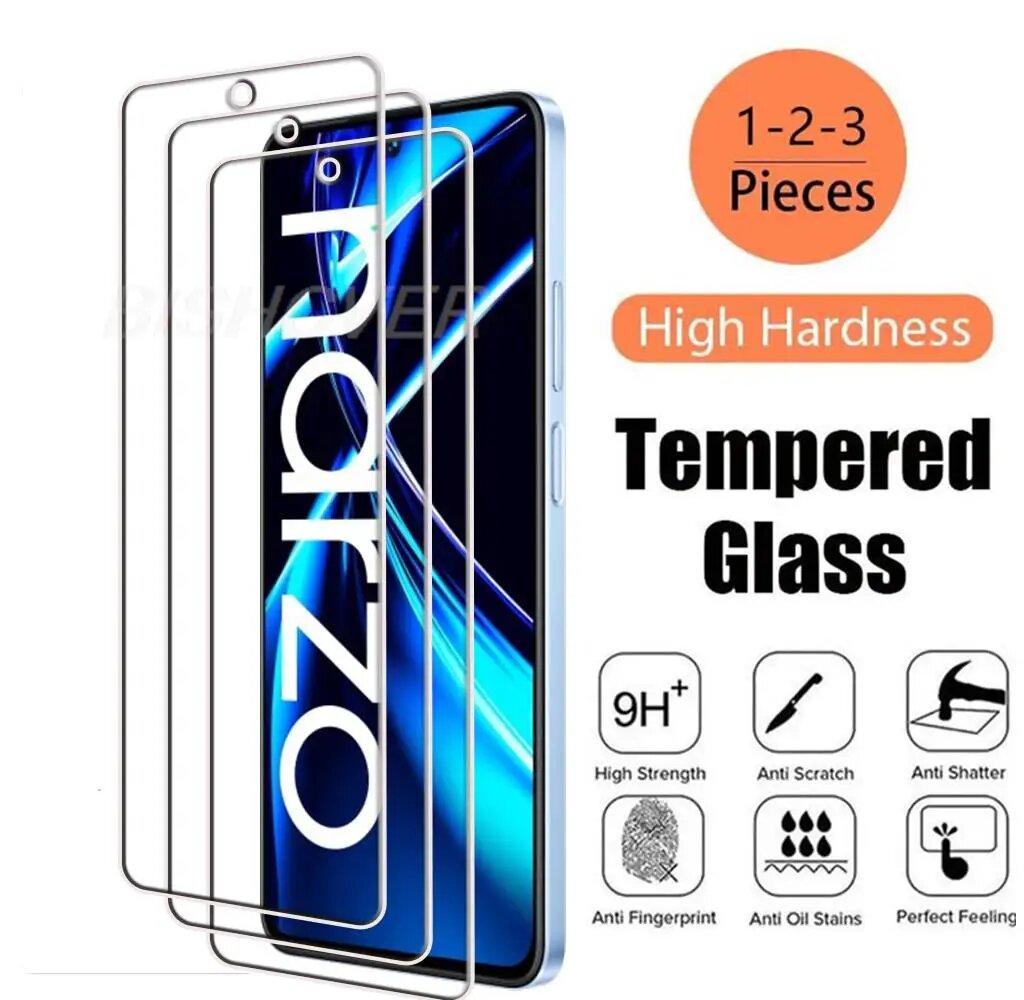 Защитное стекло 2шт Realme C55 RMX3710 6.72"
