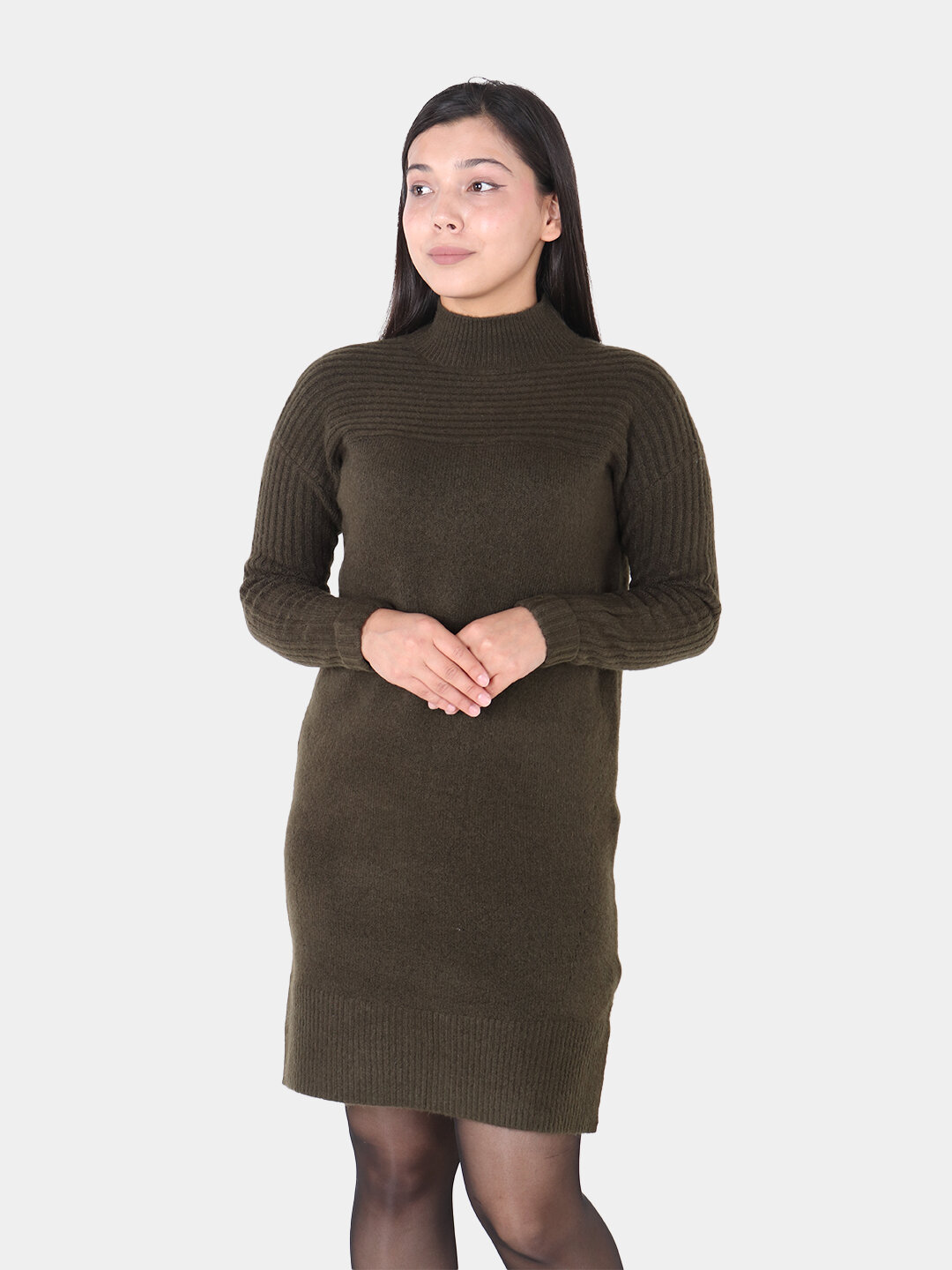 Платье , размер One Size, коричневый