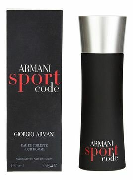 Giorgio Armani Code Sport Men Туалетная вода для мужчин 75 ml