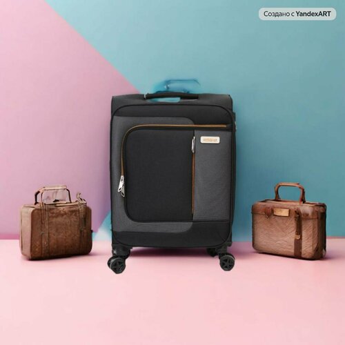 фото Чемодан american tourister, 130 л, размер l, черный