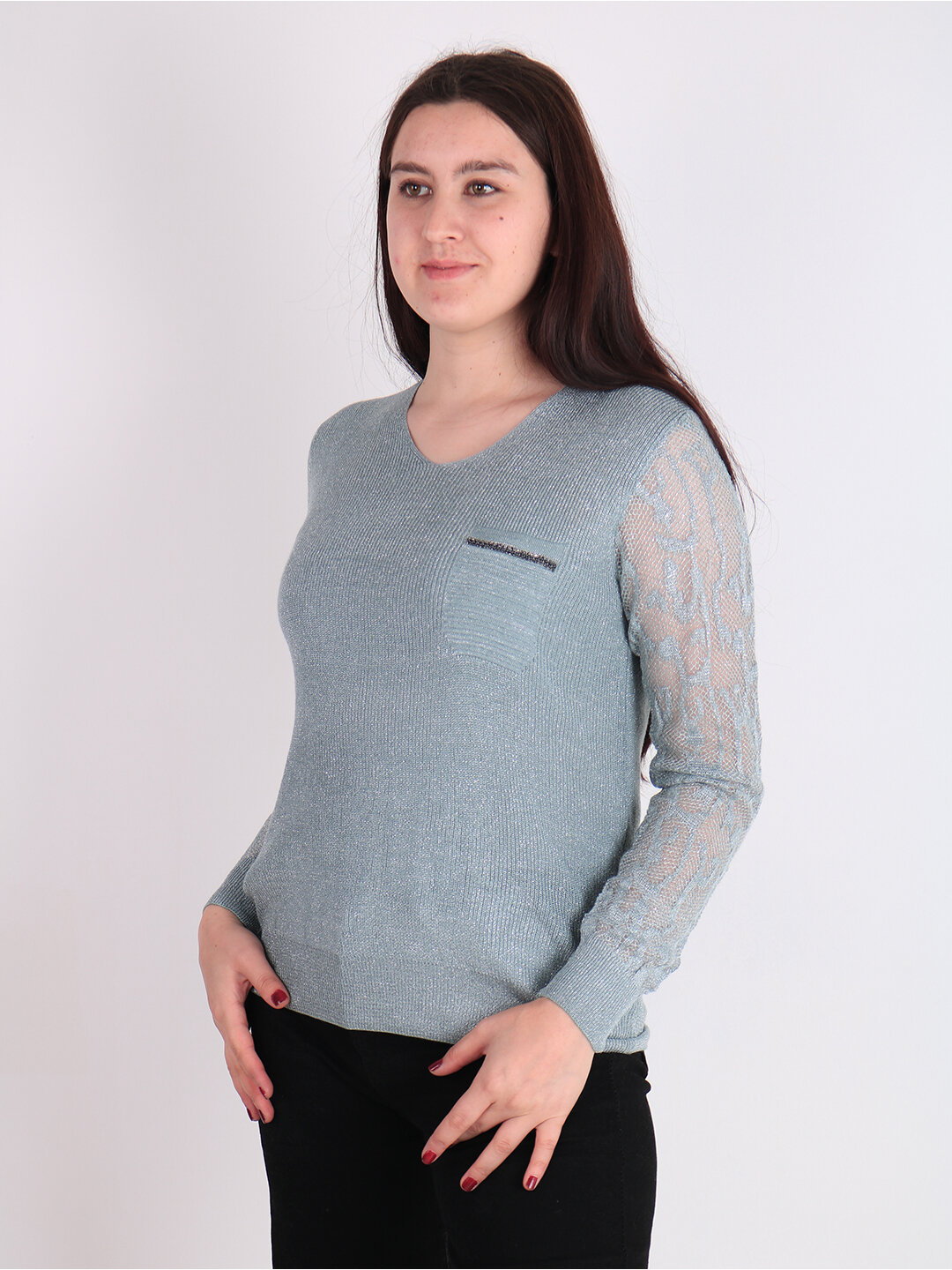 Свитер размер One Size, , ледяной — фото 1