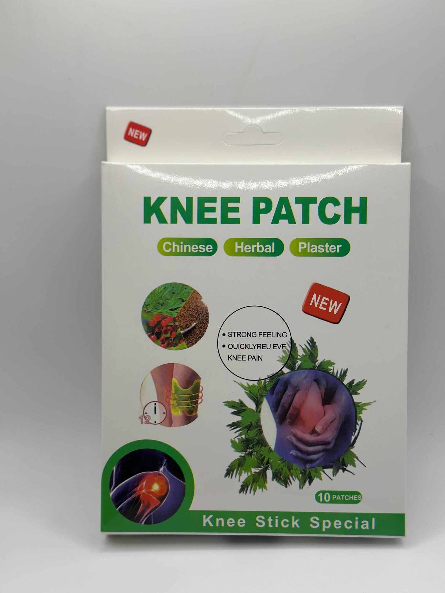 Изображение Обезболивающий пластырь для коленей , шеи и суставов Knee patch