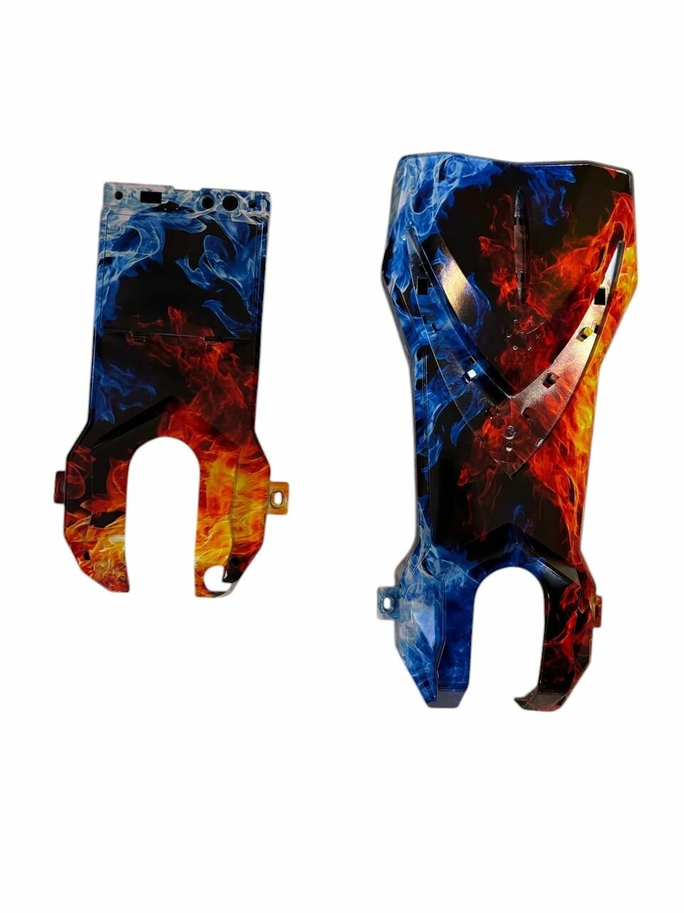 Две пластиковые крышки для Drift Car (Лёд и пламя)