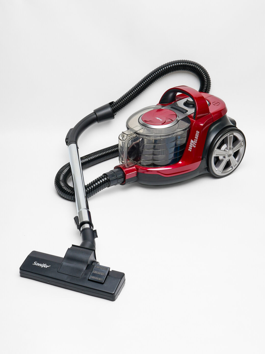 Пылесос циклонный Sonifer SF-2240, мощность 2800Вт, система multi cyclone — фото 1