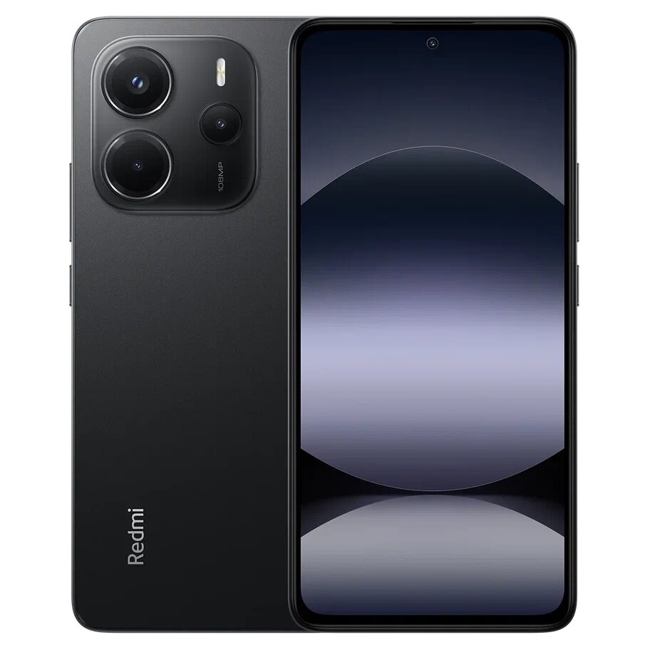 Смартфон Xiaomi Redmi Note 14 6/128GB Midnight Black (Черный)