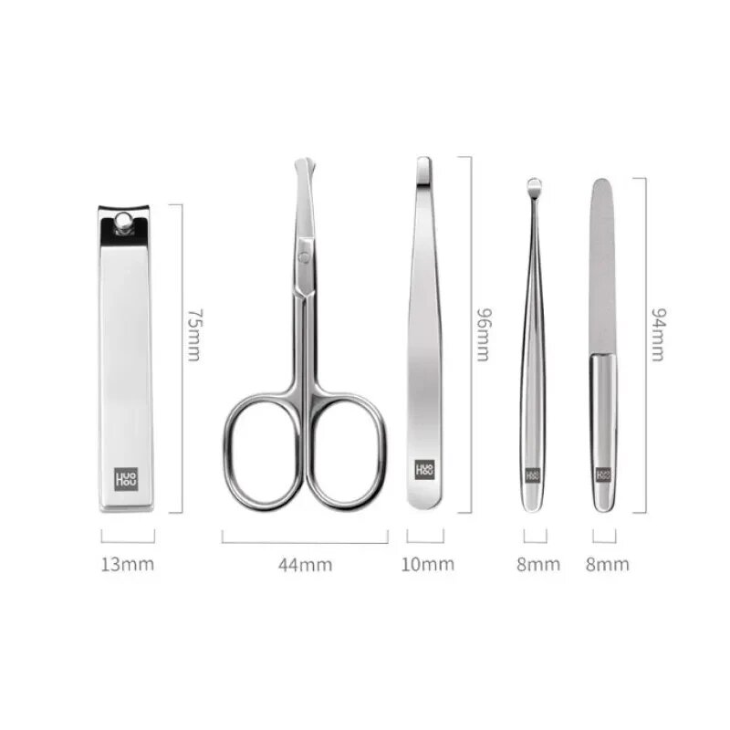 Картинки Маникюрный набор Xiaomi HuoHou Stainless Steel Nail Clipper Set HU0210