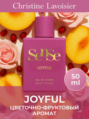 Изображение товара Sense Joyful парфюмерия женская, духи женские, парфюм женский, сладкий, фруктовый