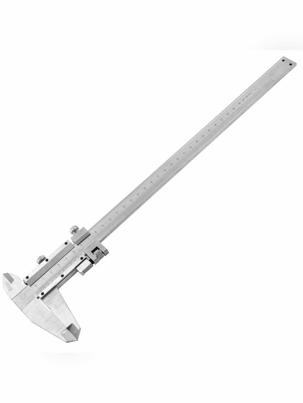 Штангенциркуль, 300 мм, цена деления 0.02 мм, металлический, с глубиномером Matrix 316345