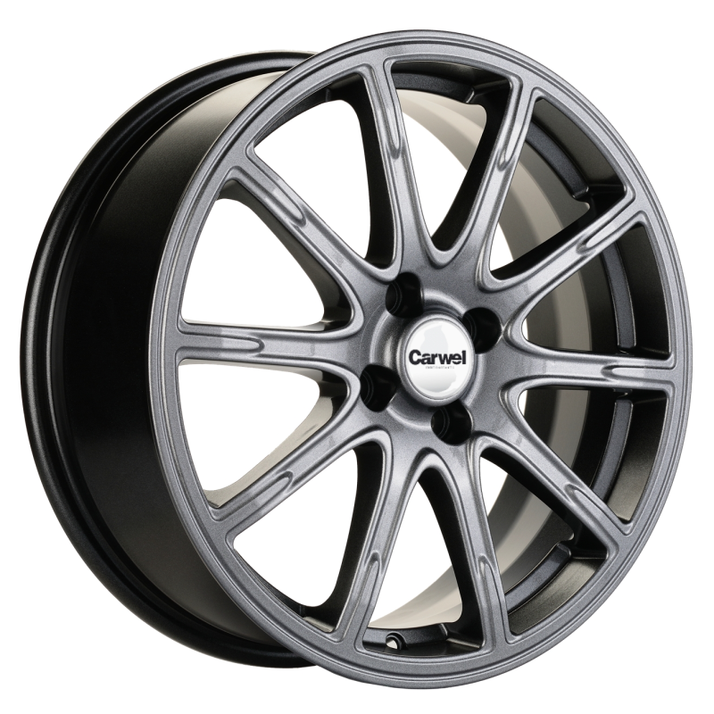 Диск колесный Carwel Лада 1707 (Vesta Cross) 6,5x17 4x100 Dia60.1 ET43 цвет GRT